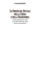 Ebook Le Origini del Rituale nella Chiesa e nella Massoneria di Helena Petrovna Blavatsky edito da Edizioni Cerchio della Luna
