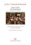 Ebook Che cos'è l'economia? di Simonde de Sismondi edito da Donzelli Editore