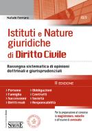 Ebook Istituti e Nature giuridiche di Diritto Civile di Natale Ferrara edito da Edizioni Simone
