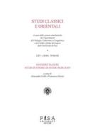 Ebook Studi Classici e Orientali LXV 2019 - Tomo II di AA.VV. edito da Pisa University Press