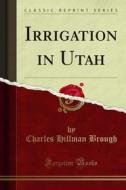 Ebook Irrigation in Utah di Charles Hillman Brough edito da Forgotten Books