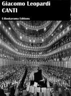 Ebook Canti di Giacomo Leopardi edito da E-BOOKARAMA