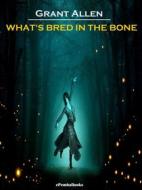 Ebook What&apos;s Bred in the Bone (Annotated) di Grant Allen edito da ePembaBooks