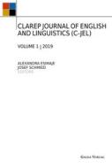 Ebook Clarep Journal Of English And Linguistics (C-Jel) di Alexandra Esimaje edito da Galda Verlag