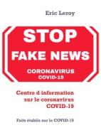 Ebook Centre d&apos;information sur le coronavirus COVID-19 di Eric Leroy edito da Books on Demand