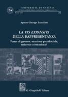 Ebook La vis expansiva della rappresentanza di Agatino Giuseppe Lanzafame edito da Giappichelli Editore