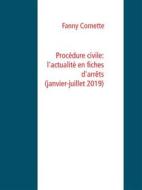 Ebook Procédure civile: l'actualité en fiches d'arrêts (janvier-juillet 2019) di Fanny Cornette edito da Books on Demand