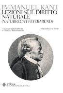 Ebook Lezioni sul diritto naturale di Kant Immanuel edito da Bompiani