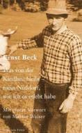 Ebook Was von der Kindheit bleibt - mein Nußdorf, wie ich es erlebt habe di Ernst Beck edito da Books on Demand