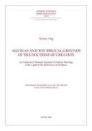 Ebook Aquinas and the Biblical Grounds of the Doctrine of Creation di Kenny Ang edito da EDUSC