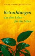 Ebook Betrachtungen di Rosina Johanna Wüest-Fichtel edito da Books on Demand