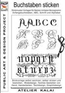 Ebook PADP-Script 001: Buchstaben sticken di K-Winter Atelier-Kalai edito da Books on Demand