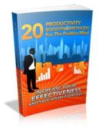 Ebook 20 Productivity Boosting Methods For The Positive Mind di Ouvrage Collectif edito da Ouvrage Collectif