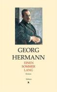 Ebook Einen Sommer lang di Georg Hermann edito da Books on Demand
