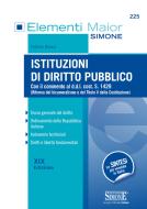 Ebook Elementi maior di Istituzioni di Diritto Pubblico di Federico Bianca edito da Edizioni Simone