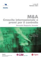 Ebook M&A. Crescita internazionale e premi per il controllo di Antonio Salvi edito da Egea