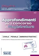 Ebook Approfondimenti per il concorso in Magistratura n. 2/2014 di Roberto Giovagnoli edito da Edizioni Simone