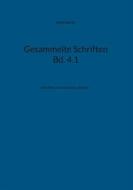 Ebook Gesammelte Schriften Bd. 4.1 di Hans Furrer edito da Books on Demand