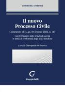 Ebook Il nuovo Processo Civile - e-Book di Urbano Rosa, Paolo Assirelli, Carlo Berti, Diego Cianci, Maria Gabriella Saia, Giandomenico Catalano, Adriano Sponzilli, Antonella Bertocchi, Francesco Russo, Betty De Paola, Isabella Cardinali, Silvio Campidelli, Michele Angelo Lupoi, Andrea Melucco, Giampaolo Di Marco, Laura Fiori edito da Giappichelli Editore