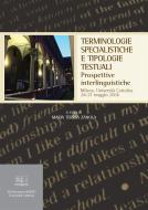 Ebook Terminologie specialistiche e tipologie testuali di Maria Teresa Zanola edito da EDUCatt