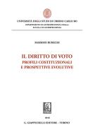 Ebook Il diritto di voto di Massimo Rubechi edito da Giappichelli Editore