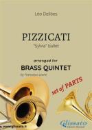 Ebook Pizzicati - brass quintet set of PARTS di Léo Delibes, Francesco Leone edito da Glissato Edizioni Musicali