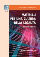 Ebook Materiali per una cultura della legalità di AA.VV. edito da Giappichelli Editore
