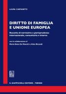 Ebook Diritto di famiglia e Unione europea di Laura Carpaneto edito da Giappichelli Editore