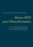 Ebook Menus d&apos;été pour l&apos;hémochromatose di Cédric Ménard edito da Books on Demand