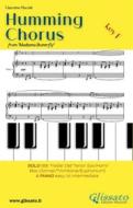 Ebook Humming Chorus -  Low Bb Solo instr. and Piano (Key F) di Giacomo Puccini edito da Glissato Edizioni Musicali