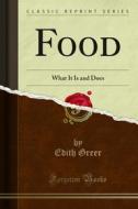 Ebook Food di Edith Greer edito da Forgotten Books