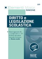 Ebook Elementi Maior di Diritto e Legislazione Scolastica di Redazioni Edizioni Simone edito da Edizioni Simone