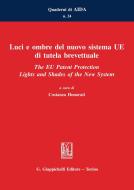 Ebook Luci e ombre del nuovo sistema UE di tutela brevettuale di AA.VV. edito da Giappichelli Editore