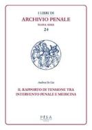 Ebook Il rapporto di tensione tra intervento penale e medicina di Andrea De Lia edito da Pisa University Press