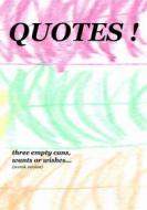 Ebook Quotes! di Mikael Nehrer edito da Books on Demand
