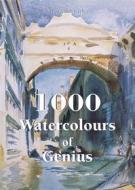 Ebook 1000 Watercolours of Genius di Viicttoriia Charlles edito da Parkstone International