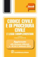 Ebook Codice civile e di procedura civile e leggi complementari di Bartolini Francesco edito da Casa Editrice La Tribuna