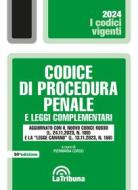 Ebook Codice di procedura penale e leggi complementari di Piermaria Corso edito da Casa Editrice La Tribuna