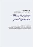 Ebook Menus de printemps pour l&apos;hypertension. di Cédric Menard edito da Books on Demand