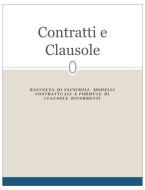 Ebook Contratti e clausole di Studium Legis edito da Augusto Baldassari