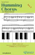 Ebook Humming Chorus - Low Bass clef Solo instr. and Piano (Key F) di Giacomo Puccini edito da Glissato Edizioni Musicali
