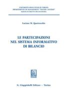 Ebook Le partecipazioni nel sistema informativo di bilancio - e-Book di Luciano Quattrocchio edito da Giappichelli Editore