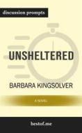 Ebook Summary: "Unsheltered: A Novel" by Barbara Kingsolver | Discussion Prompts di bestof.me edito da bestof.me