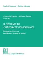 Ebook Il sistema di corporate governance di Alessandra Rigolini edito da Giappichelli Editore