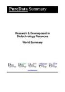 Ebook Research & Development in Biotechnology Revenues World Summary di Editorial DataGroup edito da DataGroup / Data Institute