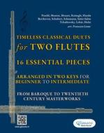 Ebook Timeless Classical Duets for Two Flutes di Robert Schumann, Franz Lehár, Camille Saint-Saëns, Franz Schubert, Gustav Holst, Amadeus Wolfgang Mozart, Ludwig van Beethoven, Pyotr Ilych Tchaikovsky, Christian Pezold, Jean-Joseph Mouret, Leopold Mozart, Alexander Reinagle edito da Glissato Edizioni Musicali