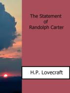 Ebook The Statement of Randolph Carter di h.p Lovecraft edito da Enrico Conti