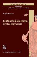 Ebook Continuum spazio-tempo, diritto e democrazia di Augusto Romano edito da Giappichelli Editore
