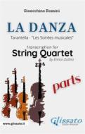 Ebook La Danza (tarantella) - String Quartet (parts) di Gioacchino Rossini, Enrico Zullino edito da Glissato Edizioni Musicali