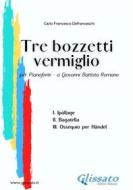 Ebook Tre bozzetti vermiglio di Carlo Francesco Defranceschi edito da Glissato Edizioni Musicali